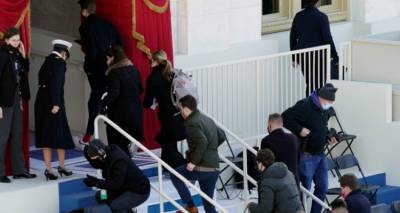 Συναγερμός στο Καπιτώλιο από φωτιά σε κοντινό κτίριο | Διεκόπη πρόβα για την ορκωμοσία Μπάιντεν