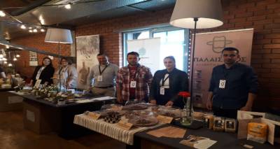 To Lemnos Philema &epsilon;&kappa;&pi;&rho;&omicron;&sigma;&omega;&pi;&epsilon;ί &tau;&eta; &gamma;&alpha;&sigma;&tau;&rho;&omicron;&nu;&omicron;&mu;ί&alpha; &tau;&eta;&sigmaf; &Lambda;ή&mu;&nu;&omicron;&upsilon; &sigma;&tau;&eta; Gourmet Exhibition 2019 (photos)