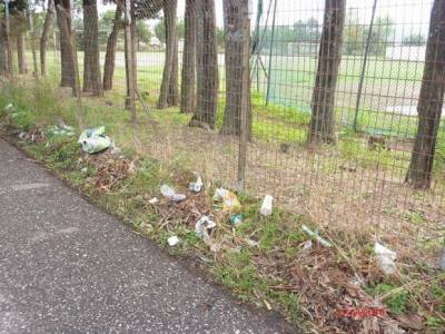 Τα χόρτα φεύγουν τα σκουπίδια έρχονται στους δρόμους της Λήμνου