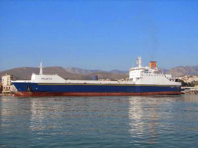 Τα δρομολόγια του οχηματαγωγού «Πελαγίτης»