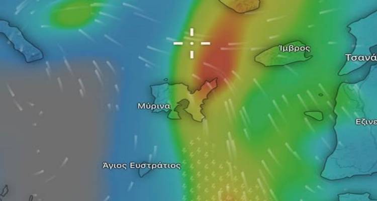 &Pi;&rho;&omicron;&epsilon;&iota;&delta;&omicron;&pi;&omicron;ί&eta;&sigma;&eta; &gamma;&iota;&alpha; έ&nu;&tau;&omicron;&nu;&alpha; &kappa;&alpha;&iota;&rho;&iota;&kappa;ά &phi;&alpha;&iota;&nu;ό&mu;&epsilon;&nu;&alpha; &sigma;&tau;&eta; &Lambda;ή&mu;&nu;&omicron;: &Pi;ά&nu;&omega; &alpha;&pi;ό 40 &tau;ό&nu;&omicron;&upsilon;&sigmaf; &nu;&epsilon;&rho;&omicron;ύ &alpha;&nu;ά &sigma;&tau;&rho;έ&mu;&mu;&alpha; &pi;&rho;&omicron;&beta;&lambda;έ&pi;&omicron;&upsilon;&nu; &tau;&alpha; &mu;&omicron;&nu;&tau;έ&lambda;&alpha;