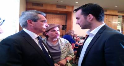 Με τον Υφυπουργό Οικονομίας συναντήθηκαν Καλογήρου και Χατζημάρκος