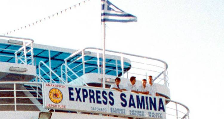 &laquo;&Epsilon;&xi;&pi;&rho;έ&sigmaf; &Sigma;ά&mu;&iota;&nu;&alpha;&raquo;: 18 &chi;&rho;ό&nu;&iota;&alpha; &alpha;&pi;ό &tau;&omicron; &nu;&alpha;&upsilon;ά&gamma;&iota;&omicron; &alpha;&nu;&omicron;&iota;&kappa;&tau;ά &tau;&eta;&sigmaf; &Pi;ά&rho;&omicron;&upsilon; &mu;&epsilon; &tau;&omicron;&upsilon;&sigmaf; 81 &nu;&epsilon;&kappa;&rho;&omicron;ύ&sigmaf;