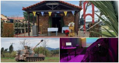 &Mu;&epsilon; &tau;&iota;&mu;ή &omicron; &epsilon;&omicron;&rho;&tau;&alpha;&sigma;&mu;ό&sigmaf; &tau;&eta;&sigmaf; &Alpha;&gamma;ί&alpha;&sigmaf; &Beta;&alpha;&rho;&beta;ά&rho;&alpha;&sigmaf; &sigma;&tau;&omicron; &Sigma;&tau;&rho;&alpha;&tau;ό&pi;&epsilon;&delta;&omicron; &Gamma;&omicron;&upsilon;&delta;ή