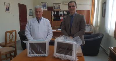 Νοσοκομείο Λήμνου: Παραδόθηκαν τα δυο μόνιτορ