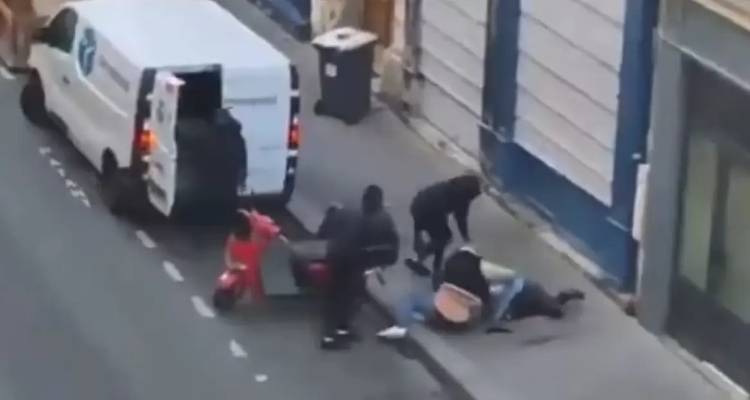 Δραματικό βίντεο: Πήγαν να απαγάγουν την κόρη επιχειρηματία στο Παρίσι - Ήταν μαζί με των 2 ετών γιο της