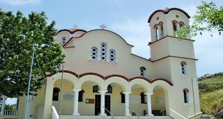 &Omicron; Ά&gamma;&iota;&omicron;&sigmaf; &Delta;&eta;&mu;ή&tau;&rho;&iota;&omicron;&sigmaf; &tau;&iota;&mu;ά &tau;&omicron;&nu; Ά&gamma;&iota;&omicron; &Delta;&eta;&mu;ή&tau;&rho;&iota;&omicron;