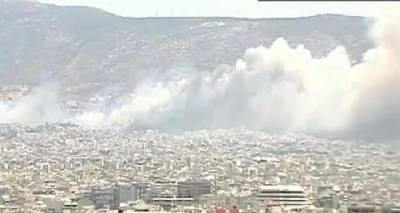 &Tau;ώ&rho;&alpha;: &Mu;&epsilon;&gamma;ά&lambda;&eta; &phi;&omega;&tau;&iota;ά &sigma;&tau;&omicron;&nu; &Upsilon;&mu;&eta;&tau;&tau;ό | &Mu;&epsilon; &kappa;&alpha;&pi;&nu;ό &kappa;&alpha;&lambda;ύ&phi;&theta;&eta;&kappa;&epsilon; &eta; &mu;&iota;&sigma;ή &Alpha;&theta;ή&nu;&alpha; (photos)
