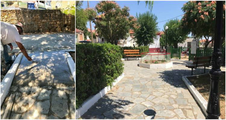 Προσβάσιμη στα ΑμεΑ η πλατεία και η παιδική χαρά της Καλλιθέας (photos)