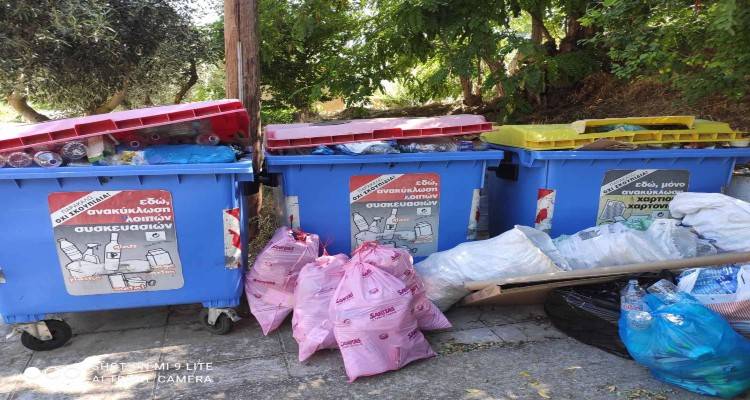 Λήμνος – Ανακύκλωση: Ποιος ευθύνεται για αυτή την εικόνα;