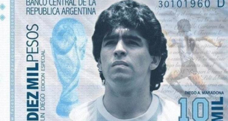 Ντιέγκο Μαραντόνα: Γερουσιαστής και πολίτες ζητούν να μπει το πρόσωπό του στο χαρτονόμισμα των 1.000 πέσος
