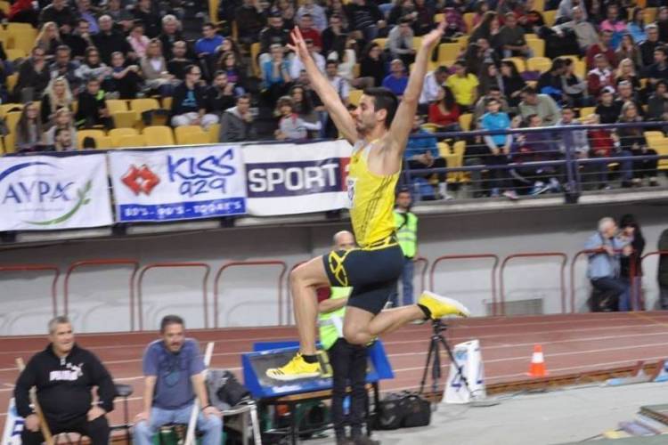 Άλμα 7.85 μ και χρυσό μετάλλιο για τον Λημνιό Μιχάλη Μερτζανίδη