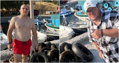 Λήμνος: Καθάρισαν και εφέτος το λιμανάκι Ανδρωνίου