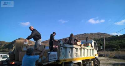 Έμπρακτη βοήθεια Λημνιών στους πρόσφυγες της Λέσβου μέσω «Pravli Travel» και τοπικού  Ερυθρού Σταυρού (photos)