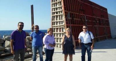 Η Περιφερειάρχης Βορείου Αιγαίου στον Άγιο Ευστράτιο