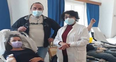 &Lambda;ή&mu;&nu;&omicron;&sigmaf;: &Sigma;ύ&lambda;&lambda;&omicron;&gamma;&omicron;&sigmaf; &Epsilon;&theta;&epsilon;&lambda;&omicron;&nu;&tau;ώ&nu; &Alpha;&iota;&mu;&omicron;&delta;&omicron;&tau;ώ&nu; &laquo;&Sigma;&alpha;&sigmaf; &Epsilon;&upsilon;&chi;&alpha;&rho;&iota;&sigma;&tau;&omicron;ύ&mu;&epsilon;&raquo;