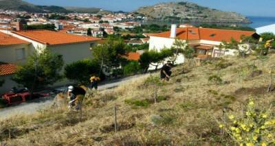 Η Ένωση  φίλων ΑΕΚ Λήμνου συνεχίζει την εθελοντική δράση (photos)