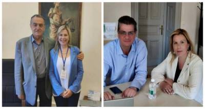 Στην Αθήνα η Γεώργα για θέματα της Λήμνου