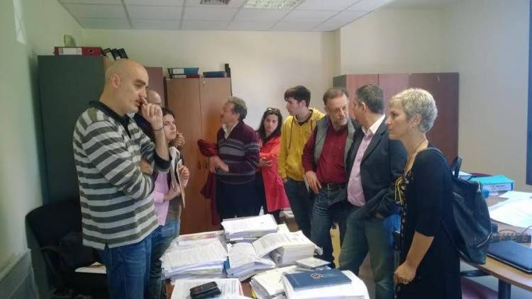 Επίσκεψη της Αγλαΐας Κυρίτση στο Πανεπιστήμιο Αιγαίου