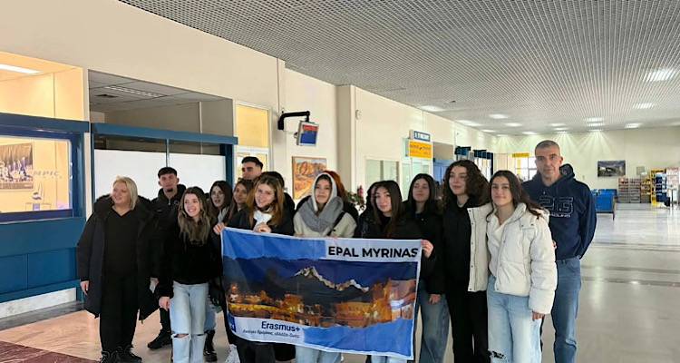 &Sigma;&tau;&eta;&nu; &Tau;&sigma;&epsilon;&chi;ί&alpha; &mu;&alpha;&theta;&eta;&tau;έ&sigmaf; &tau;&omicron;&upsilon; &Epsilon;&Pi;&Alpha;&Lambda; &Mu;ύ&rho;&iota;&nu;&alpha;&sigmaf; &mu;&epsilon; Erasmus+ &gamma;&iota;&alpha; &beta;&iota;&omega;&sigma;&iota;&mu;ό&tau;&eta;&tau;&alpha; &kappa;&alpha;&iota; &kappa;&upsilon;&kappa;&lambda;&iota;&kappa;ή &omicron;&iota;&kappa;&omicron;&nu;&omicron;&mu;ί&alpha;