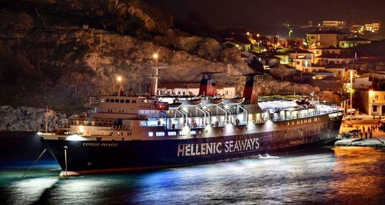 Λήμνος: Ο καιρός ταλαιπώρησε «Πήγασο» και επιβάτες