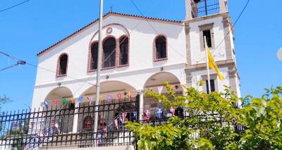 Πανηγυρικός εορτασμός του Αγίου Γεωργίου στο Πλατύ