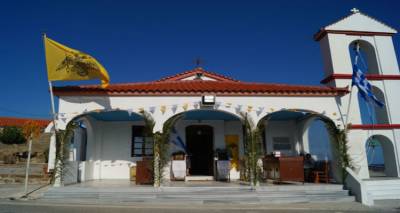 Ά&gamma;&iota;&omicron;&sigmaf; &Sigma;ώ&zeta;&omega;&nu;: &Omicron; &pi;&omicron;&lambda;&iota;&omicron;ύ&chi;&omicron;&sigmaf; &kappa;&alpha;&iota; &pi;&rho;&omicron;&sigma;&tau;ά&tau;&eta;&sigmaf; &tau;&eta;&sigmaf; &Lambda;ή&mu;&nu;&omicron;&upsilon; (photos)