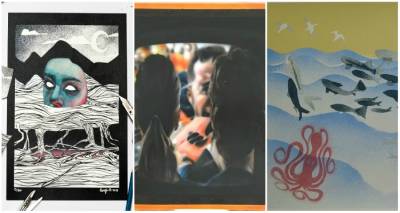 &Lambda;ή&mu;&nu;&omicron;&sigmaf;: &Omicron;&mu;&alpha;&delta;&iota;&kappa;ή έ&kappa;&theta;&epsilon;&sigma;&eta; &laquo;Summer Group&raquo; &sigma;&tau;&eta;&nu; art gallery Poseidon