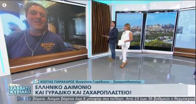 &Kappa;. &Gamma;&iota;&alpha;&nu;&nu;ά&kappa;&alpha;&rho;&omicron;&sigmaf; &sigma;&tau;&eta;&nu; &Epsilon;&Rho;&Tau;: &laquo;&Phi;έ&tau;&omicron;&sigmaf; &pi;ά&mu;&epsilon; ό&lambda;&omicron;&iota; &Lambda;ή&mu;&nu;&omicron;&raquo; (video)