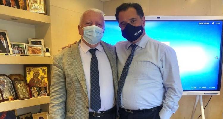 Συνάντηση Κ. Μουτζούρη με τον Υπουργό Ανάπτυξης και Επενδύσεων