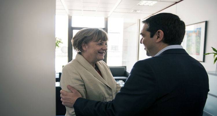 Γραμμή επικοινωνίας Τσίπρα Μέρκελ
