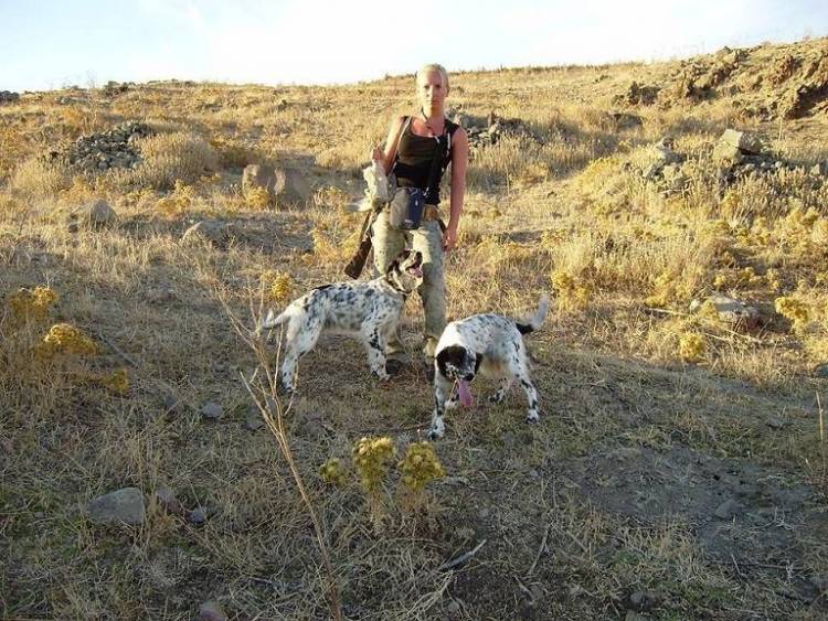 Γυναίκες κυνηγοί στη Λήμνο