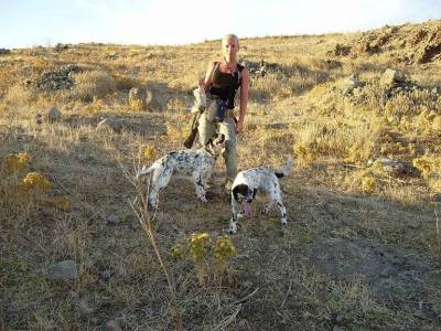 Γυναίκες κυνηγοί στη Λήμνο