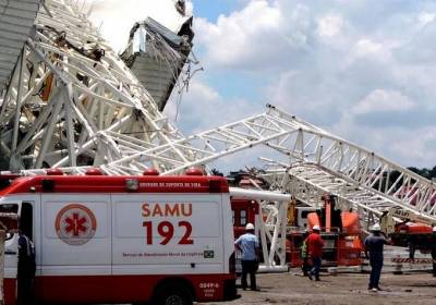 Τραγωδία με τρεις νεκρούς σε γήπεδο της Βραζιλίας που θα φιλοξενηθεί το Μουντιάλ