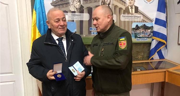 Βραβείο γενναιοδωρίας απονεμήθηκε στον Παντελή Μπούμπουρα.