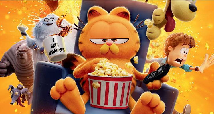 Προσδεθείτε: Ο Garfield έρχεται στο θερινό του Μαρούλα.