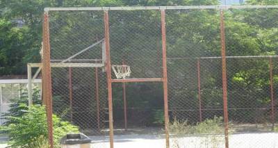 Στο «στόχαστρο» το γήπεδο μπάσκετ του Λυκείου Μύρινας (photos)