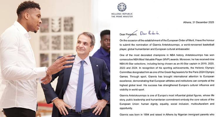 &Omicron; &Kappa;. &Mu;&eta;&tau;&sigma;&omicron;&tau;ά&kappa;&eta;&sigmaf; &pi;&rho;ό&tau;&epsilon;&iota;&nu;&epsilon; &tau;&omicron;&nu; &Gamma;. &Alpha;&nu;&tau;&epsilon;&tau;&omicron;&kappa;&omicron;ύ&nu;&mu;&pi;&omicron; &gamma;&iota;&alpha; &tau;&omicron; &Epsilon;&upsilon;&rho;&omega;&pi;&alpha;ϊ&kappa;ό &Tau;ά&gamma;&mu;&alpha; &Alpha;&xi;ί&alpha;&sigmaf; | &Eta; &epsilon;&pi;&iota;&sigma;&tau;&omicron;&lambda;ή &tau;&omicron;&upsilon; &pi;&rho;&omega;&theta;&upsilon;&pi;&omicron;&upsilon;&rho;&gamma;&omicron;ύ &sigma;&tau;&eta; &Mu;έ&tau;&sigma;&omicron;&lambda;&alpha;