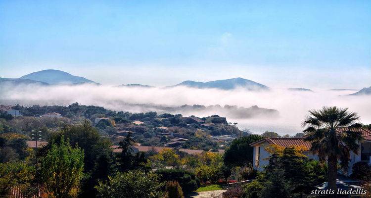 «Βυθίστηκε» στην ομίχλη σήμερα η Λήμνος! (photos)