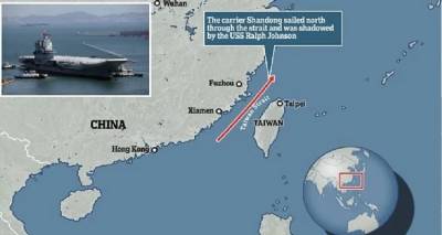 Κινεζικός στρατός: «Προκλητική» η διέλευση του αμερικανικού αντιτορπιλικού από τον Πορθμό της Ταϊβάν