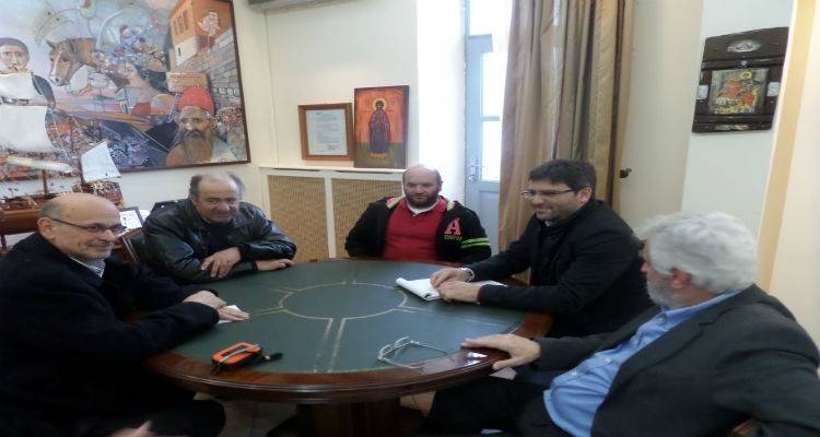Στο Δήμαρχο Λήμνου ο Βουλευτής Λέσβου Σταύρο Τάσσος