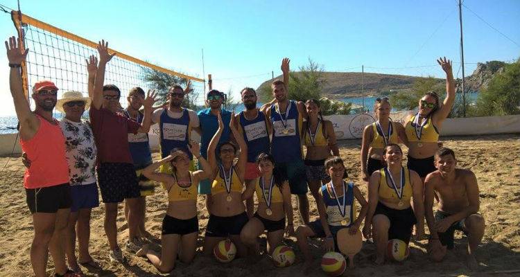 6o &Tau;&omicron;&upsilon;&rho;&nu;&omicron;&upsilon;ά Beach Volley &sigma;&tau;&alpha; &Rho;&eta;&chi;ά &Nu;&epsilon;&rho;ά | &Delta;&omega;&rho;&epsilon;ά&nu; &sigma;&upsilon;&mu;&mu;&epsilon;&tau;&omicron;&chi;ή