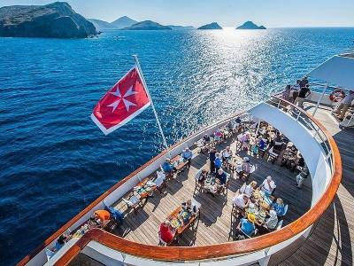 Το κρουαζιερόπλοιο «Aegean Odyssey» σήμερα στη Λήμνο (photos)