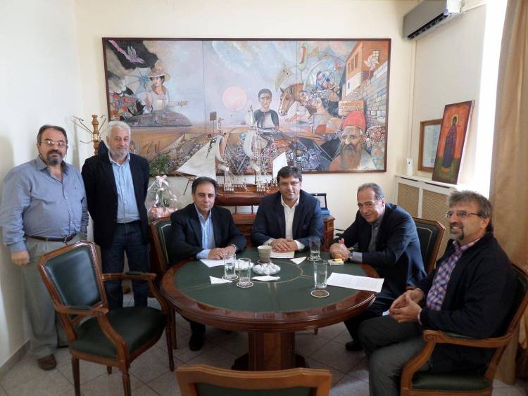 Συνάντηση Ζωίδη με το Δήμαρχο Λήμνου