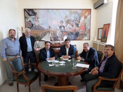 Συνάντηση Ζωίδη με το Δήμαρχο Λήμνου