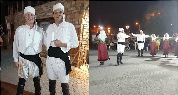 Ο Αντιδήμαρχος Πολιτισμού  και Εθελοντισμού Κορδελιού Ευόσμου ήρθε στη Λήμνο για διακοπές και βρέθηκε να χορεύει με τη φορεσιά του Κεχαγιά