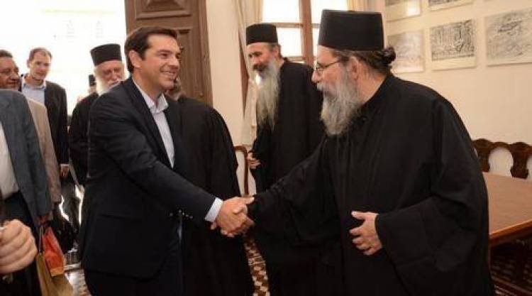 &Theta;&epsilon;&rho;&mu;ή &upsilon;&pi;&omicron;&delta;&omicron;&chi;ή &Tau;&sigma;ί&pi;&rho;&alpha; &sigma;&tau;&omicron; &Alpha;&gamma;&iota;&omicron; &Omicron;&rho;&omicron;&sigmaf;