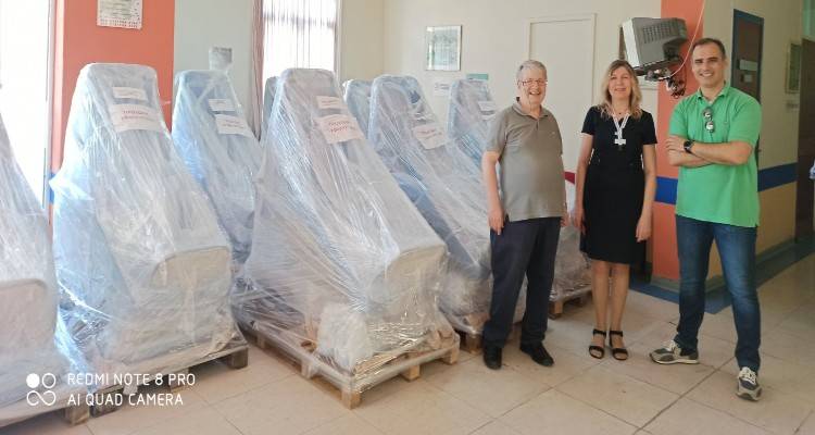 Νοσοκομείο Λήμνου: 10 νέες πολυθρόνες αιμοκάθαρσης