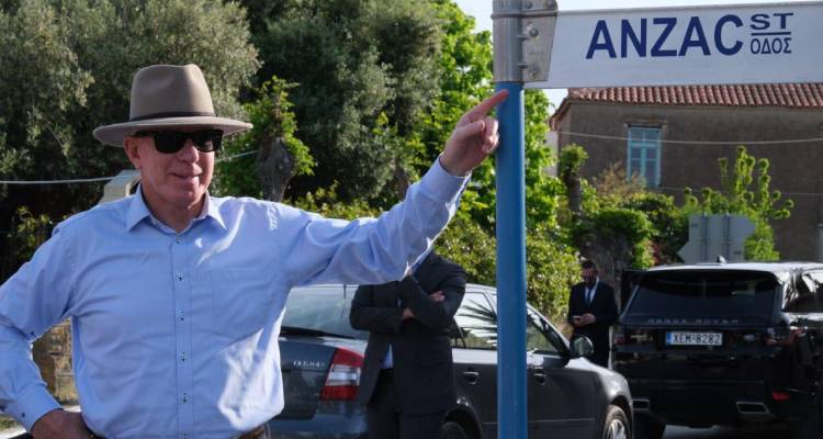 David Hurley: Η Λήμνος είναι ιερό έδαφος για τους Αυστραλούς