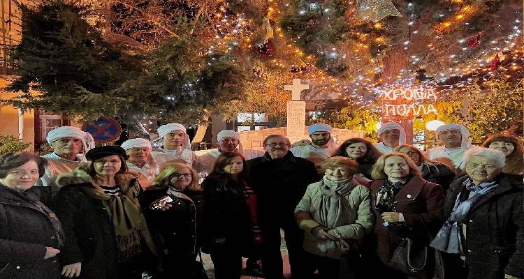 Εντυπωσιακή η χθεσινή φωταγώγηση στο Θάνος